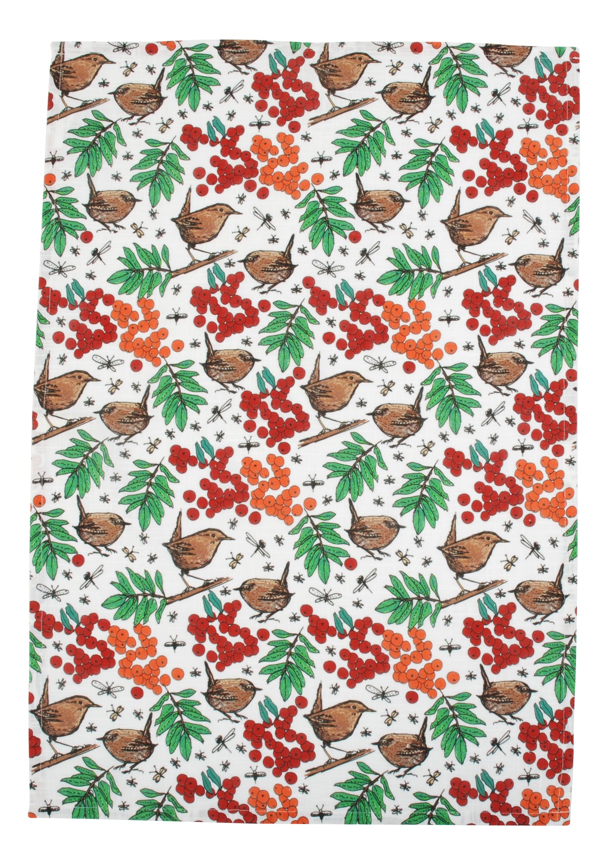 Duns Sweden Kitchen Towel Rowanberry - Tea towel Rowanberries