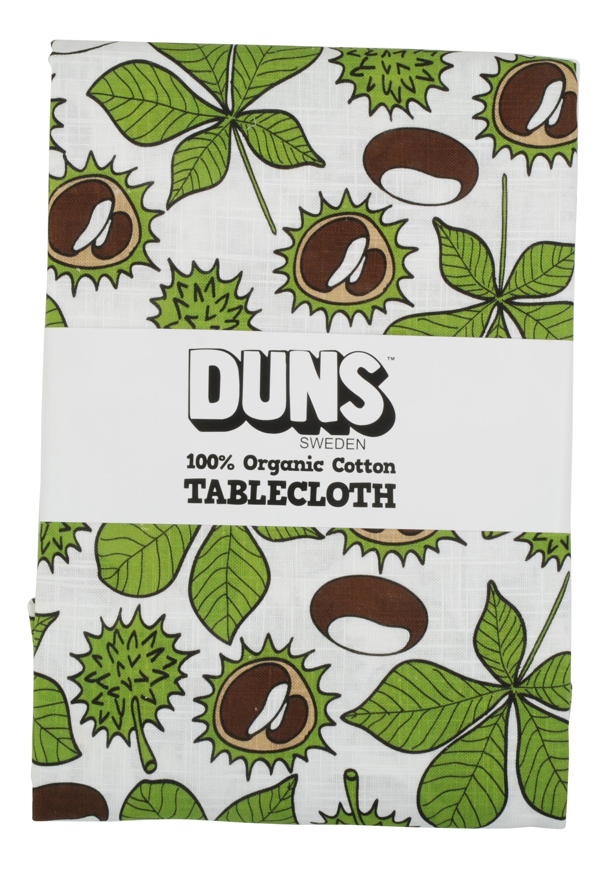 Duns Sweden Tablecloth Linen Chestnut - Linen Tablecloth Chestnuts