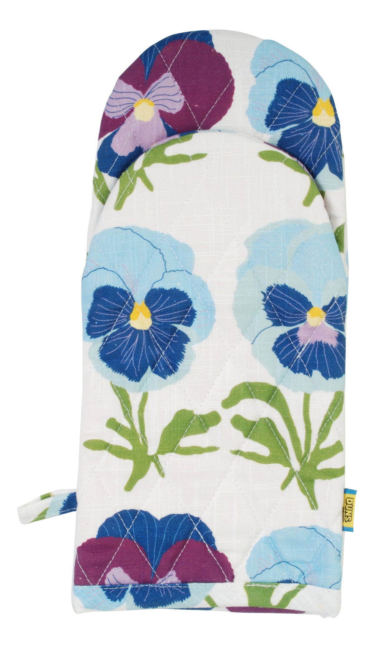 Duns Sweden Kitchen Oven Mitten Pansy - Ovenwant Viooltjes