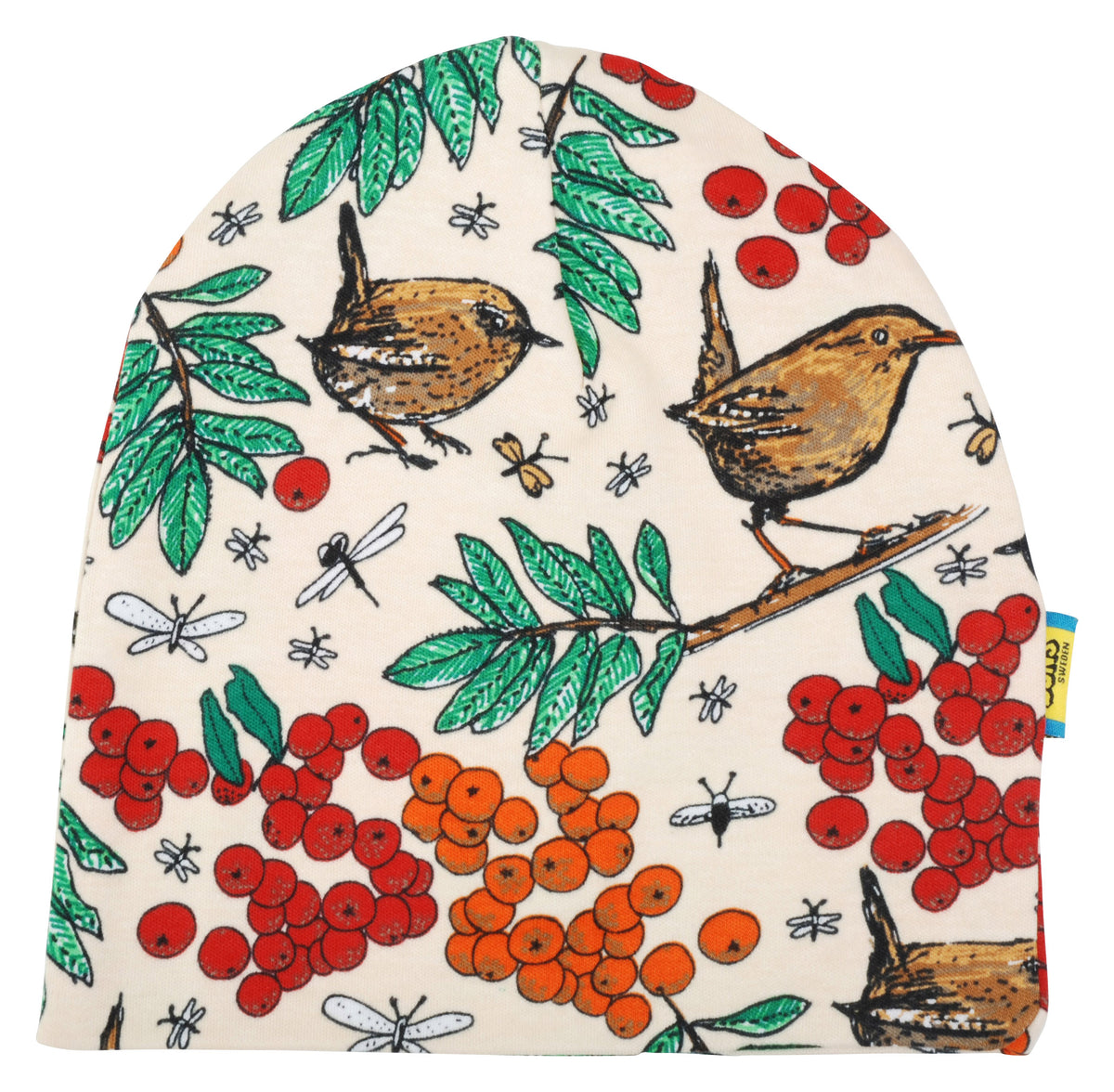 Duns Sweden - Beanie Rowanberry  Dubbellaags Muts Lijsterbessen