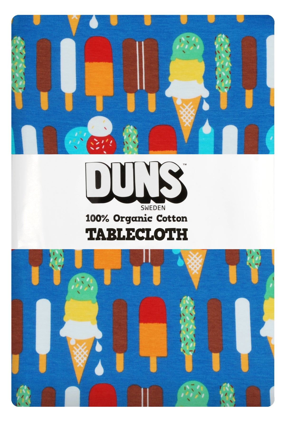 Duns Sweden Tablecloth Icecream Blue - Tablecloth Ice Cream Blue