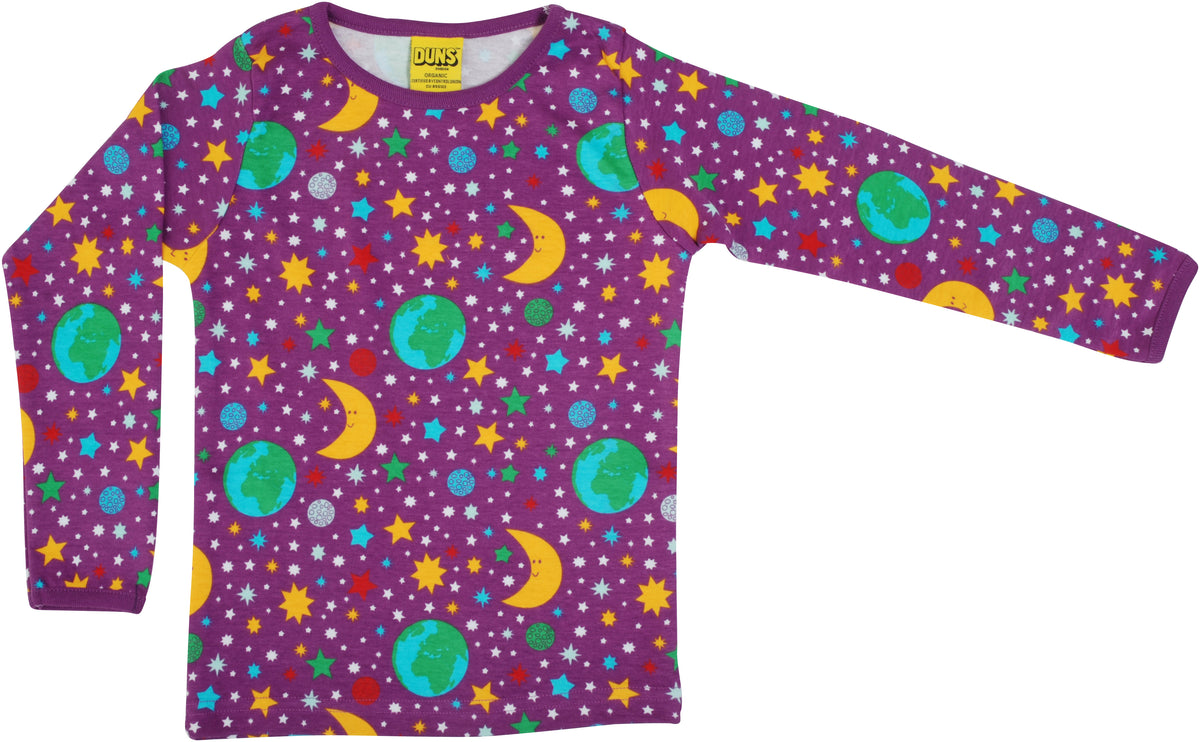 Duns Sweden - Longsleeve Mother Earth Violet - Mother Earth Purple