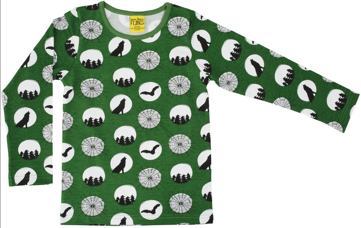 More Than A Fling - LADIES Longsleeve Silhouette Green DAMES