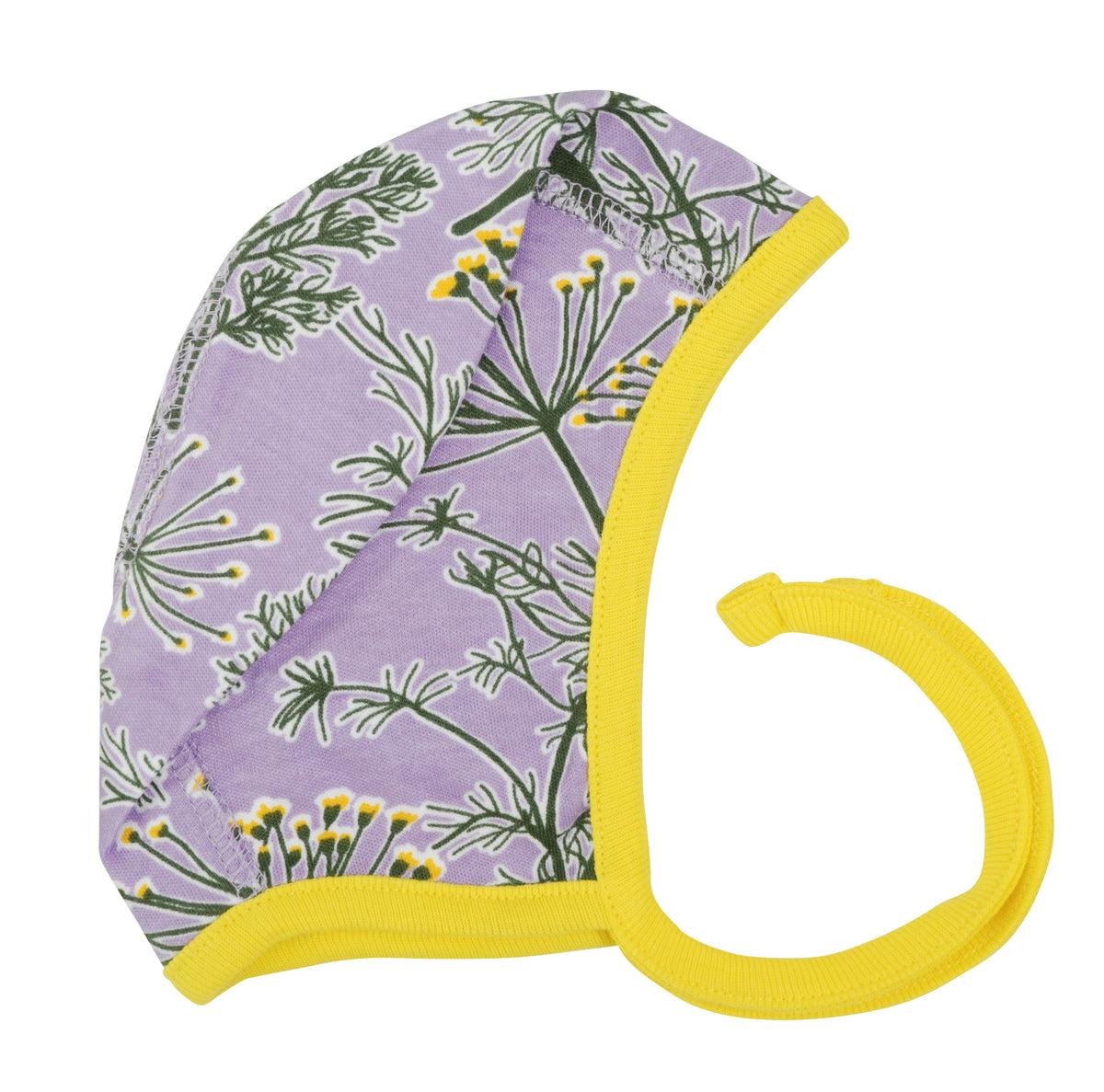Duns Sweden - Baby cap Dill Violet Bow hat Dill Lilac