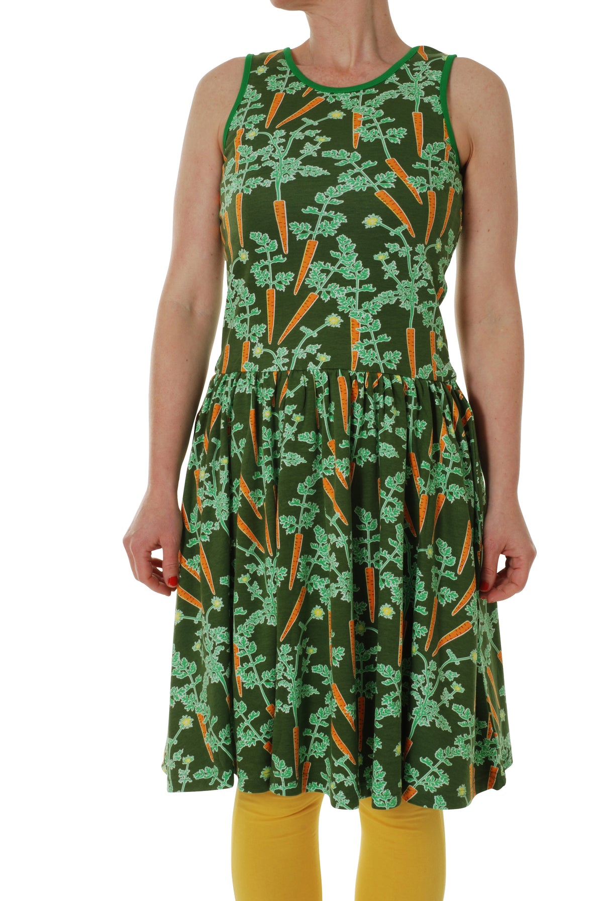 Duns Sweden ADULTS - Sleeveless Dress Carrots - Carrots