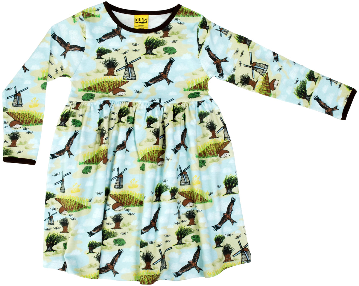 Duns Sweden - Longsleeve Gather Dress/Swing Dress Sweden