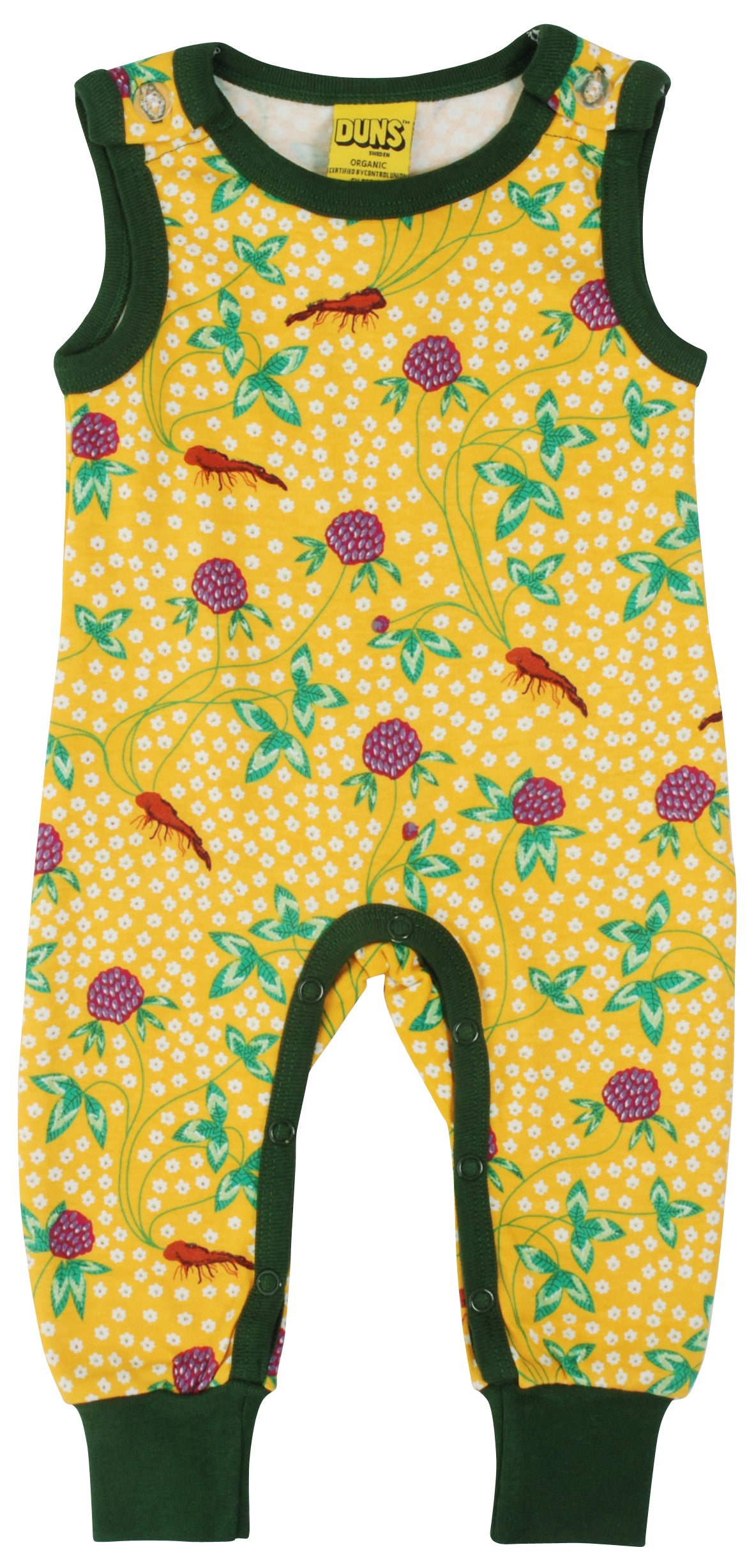 Duns Sweden - Playsuit Red Clover Dungaree Red Clover