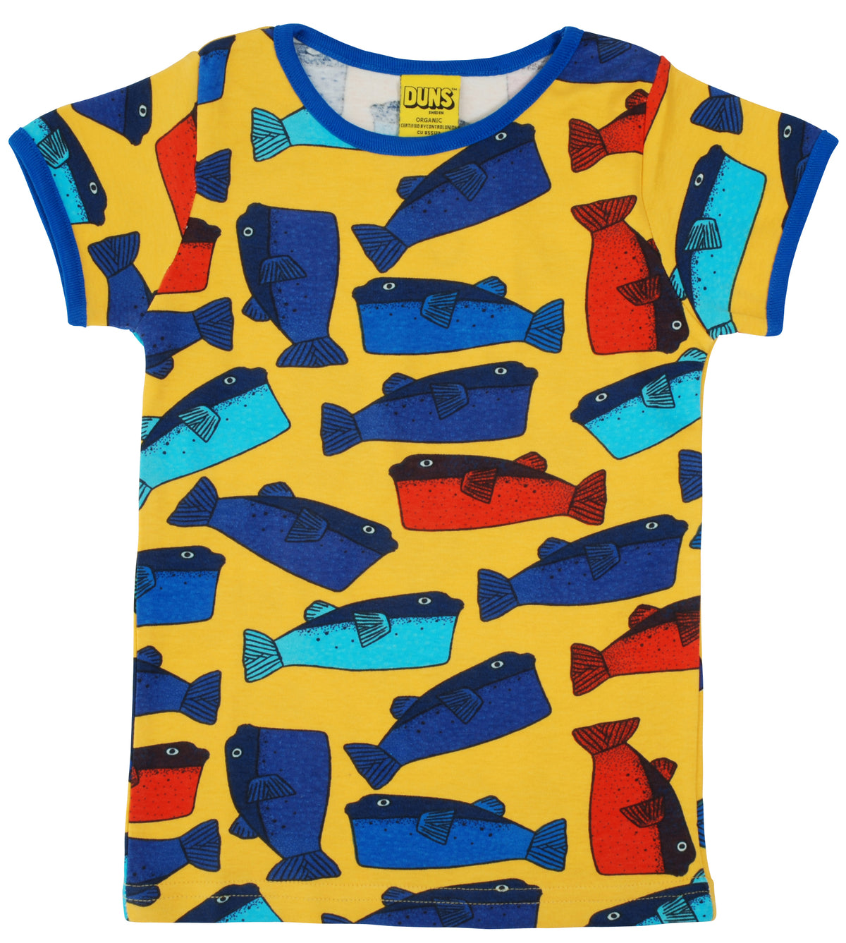 Duns Sweden - T-shirt Fugo Yellow Pufferfish Yellow