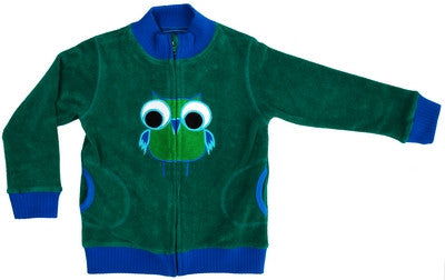 Duns Sweden Terry Vest Owl Green