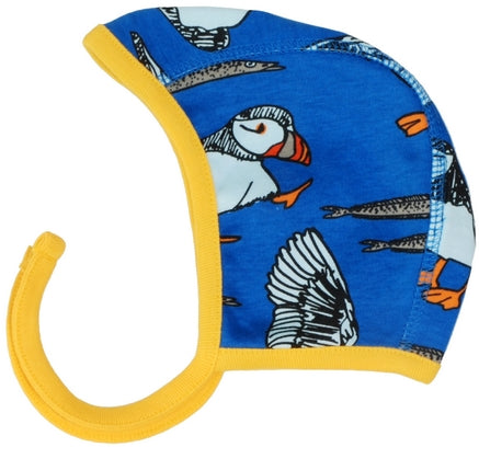 Duns Sweden - Baby Cap Puffin Blue - Strikmutsje Papegaaiduikers