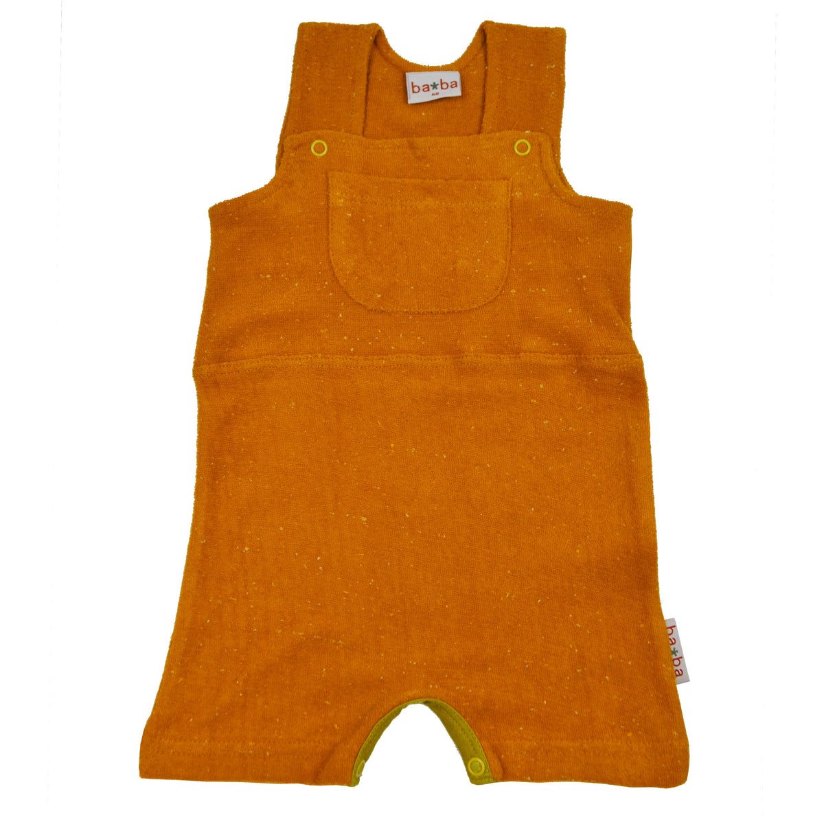 Baba Kidswear - Worker Shorts Hawaian Sunset Terry Summer Suit Terrycloth