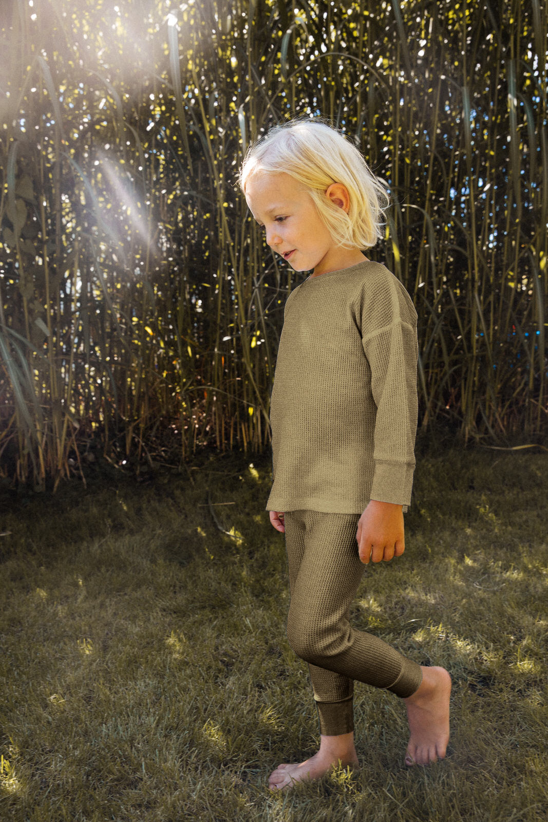 Matona Basic Pants Olive - Broekje/Legging