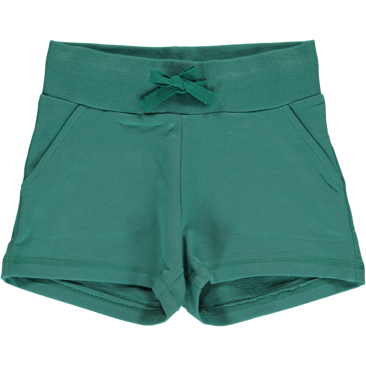 Maxomorra Sweat Shorts Green Petrol - Korte Broekje Groen