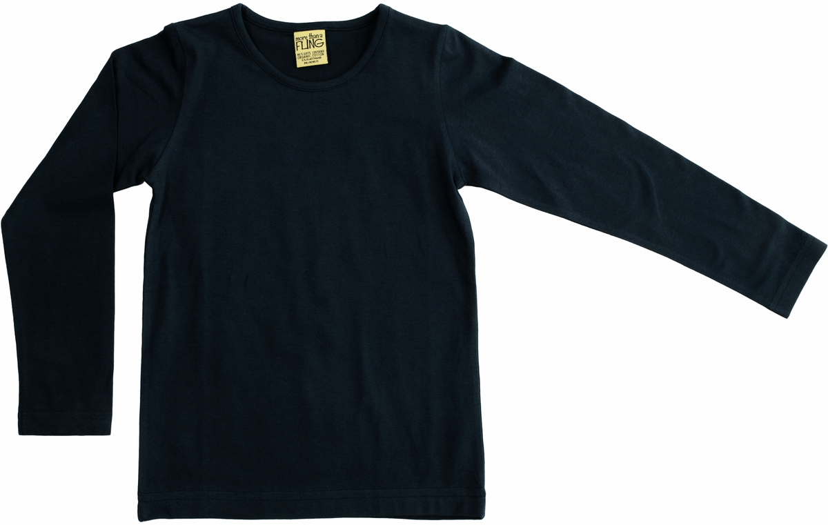 More Than A Fling Longsleeve Black Zwarte Longsleeve