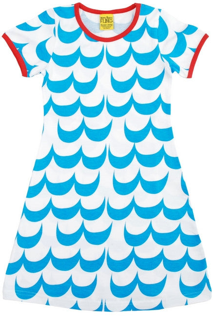 More Than A Fling Dress Waves - 블루 웨이브스