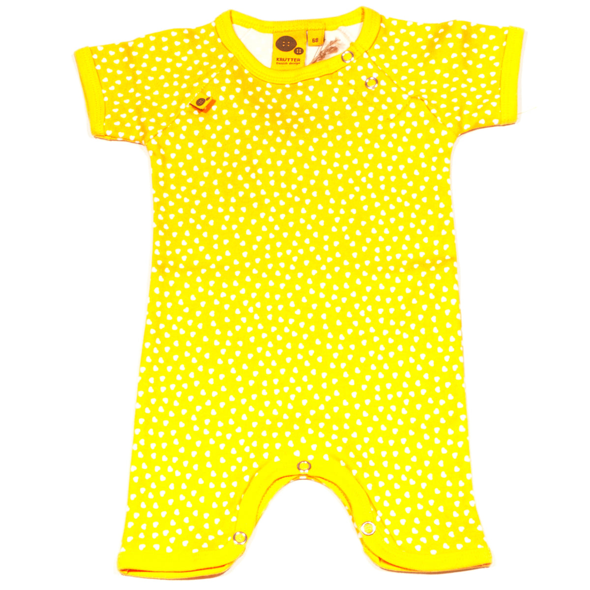 Krutter Summersuit Hearts Yellow