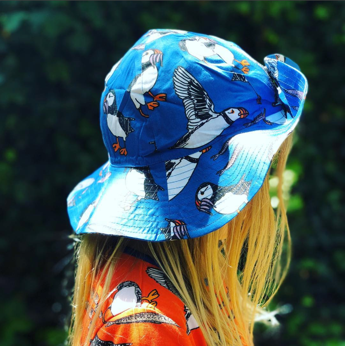 Duns Sweden - Sunhat Puffin Blue