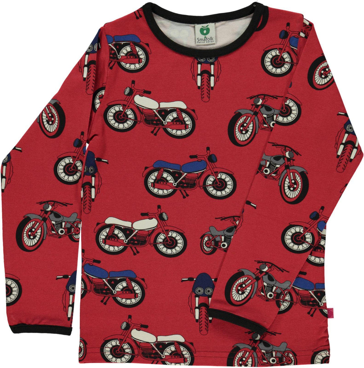 Smafolk Longsleeve Motorbike Red - Motor Red