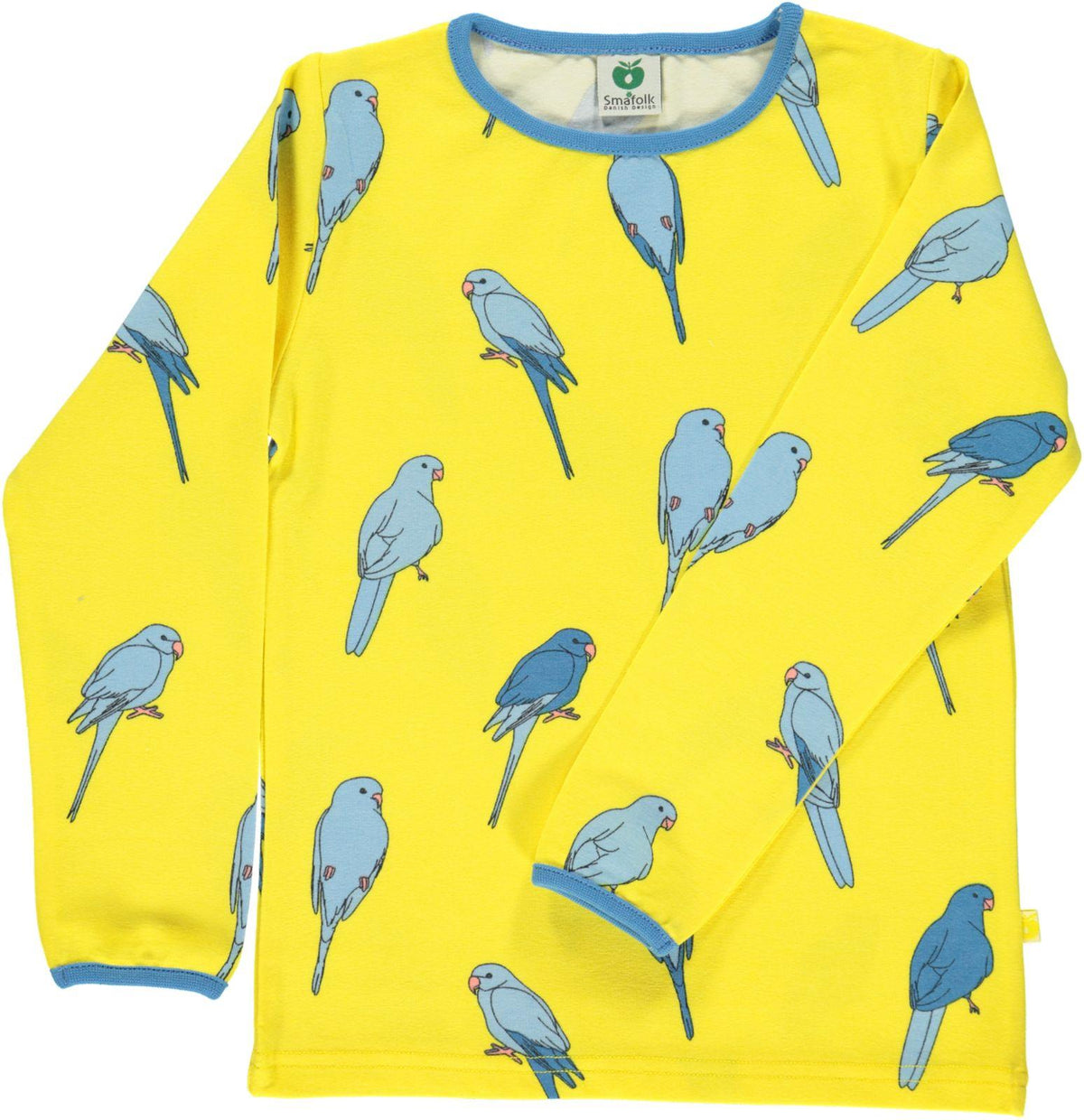 Smafolk Longsleeve Yellow Birds Parakeets - Yellow Birds