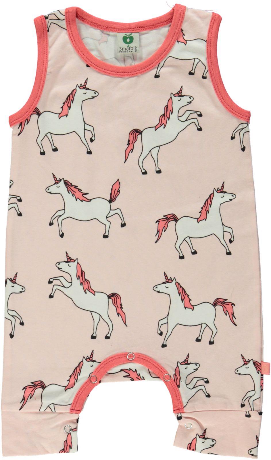 Smafolk Summersuit Unicorn Pink - Roze Zomerpakje Eenhoorn