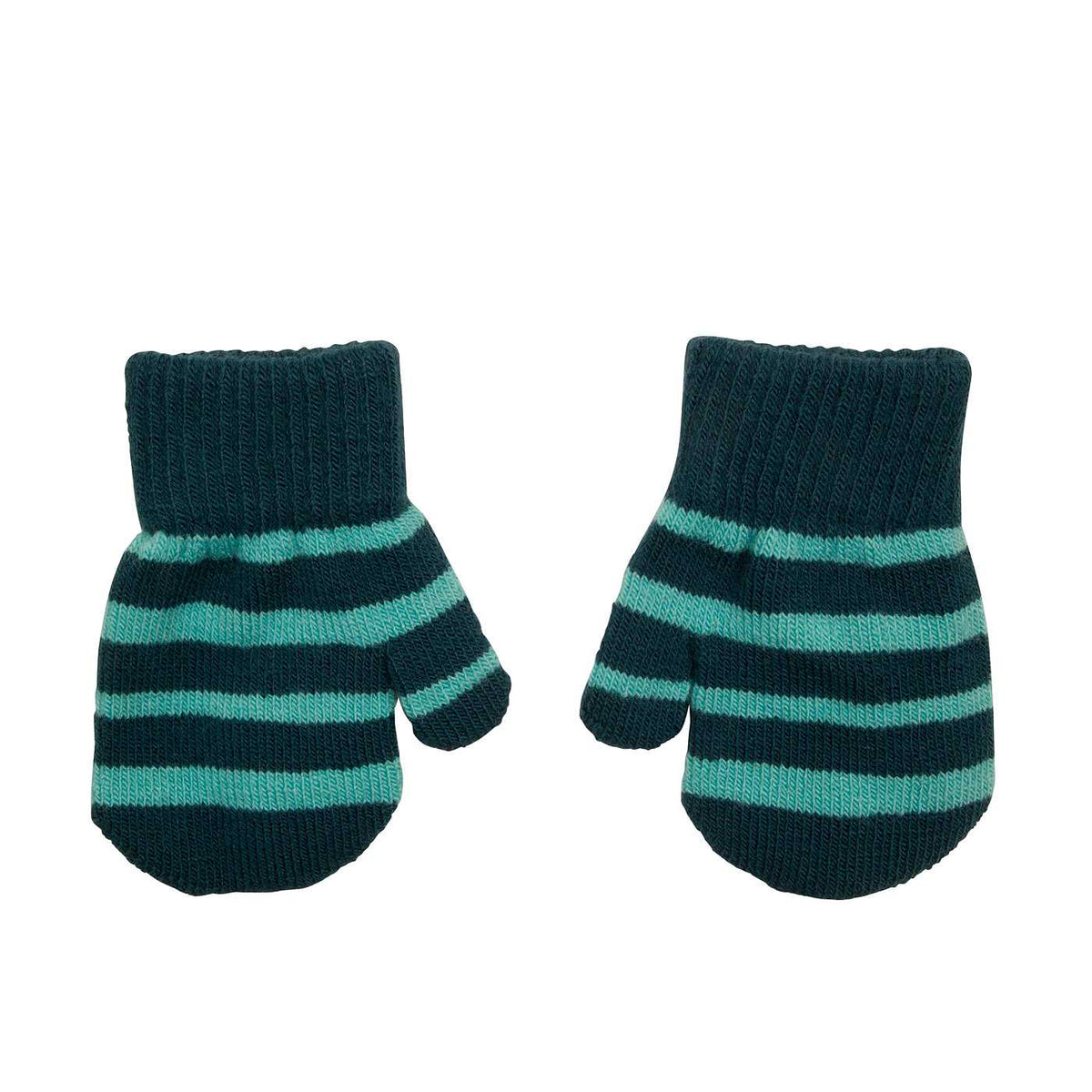 Villervalla - Mitten Gloves Dark Sea (Blue striped)