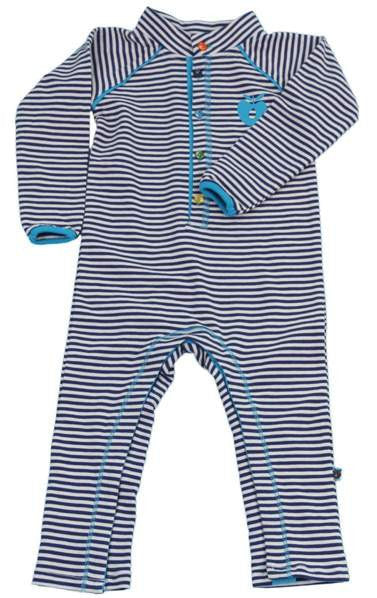 Smafolk - Blue and white striped &#39;villain&#39; suit