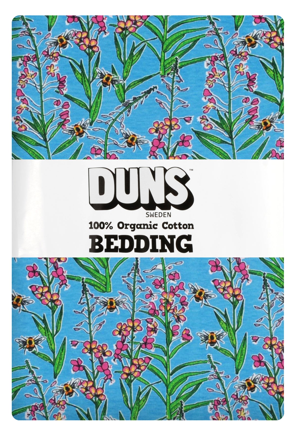 Duns Sweden Bedding Willowherb Blue - Duvet cover Willowherb Blue