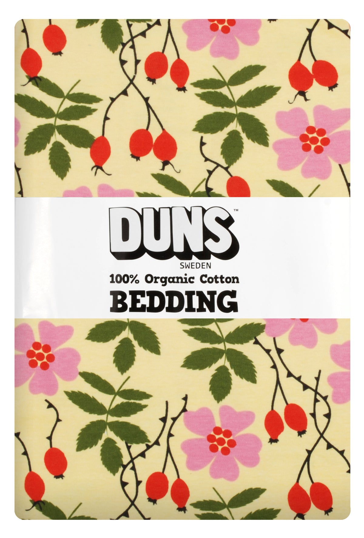 Duns Sweden Bedding Rosehip - Duvet cover Rosehip