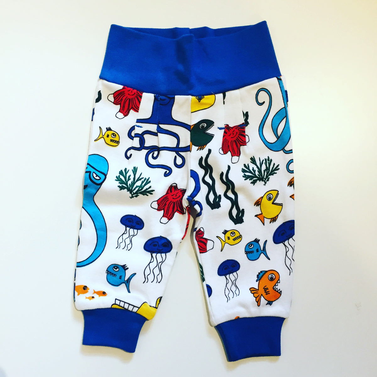 Duns Sweden Babypants Yellow Submarines - Under the Sea Pants