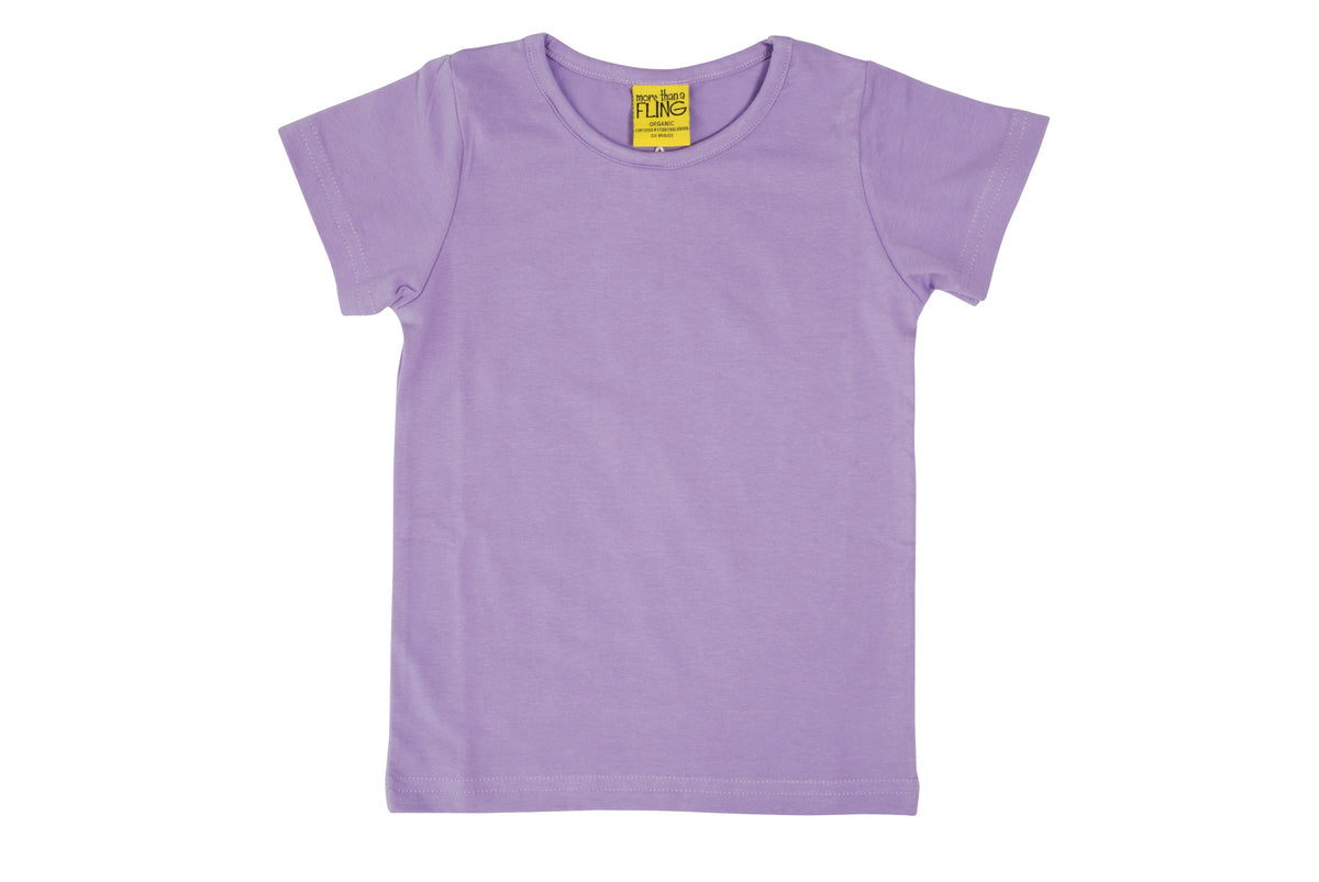 More Than A Fling T-Shirt Medium Violet - Soft Purple T-shirt