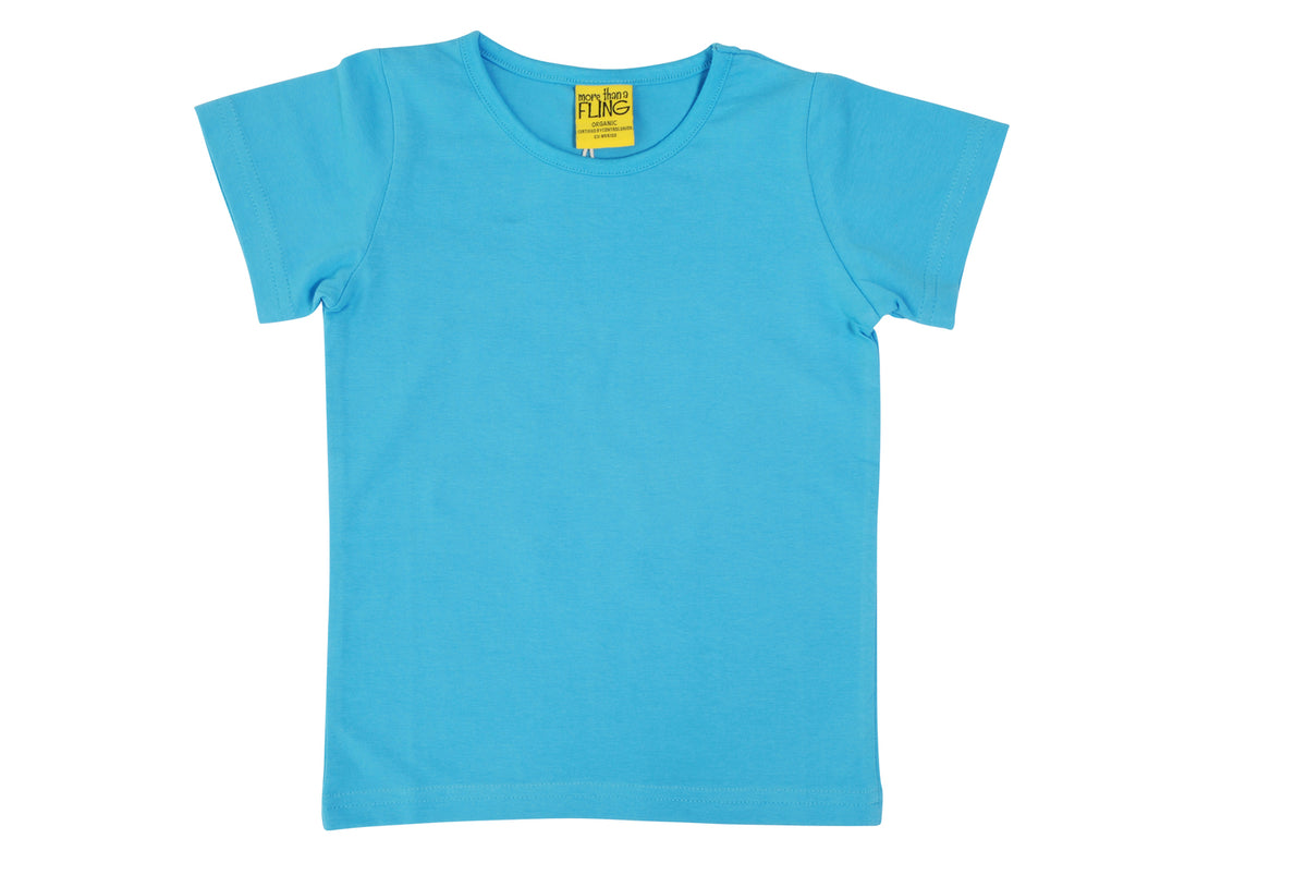 More Than A Fling T-Shirt Medium Blue - Zacht Blauw T-shirt