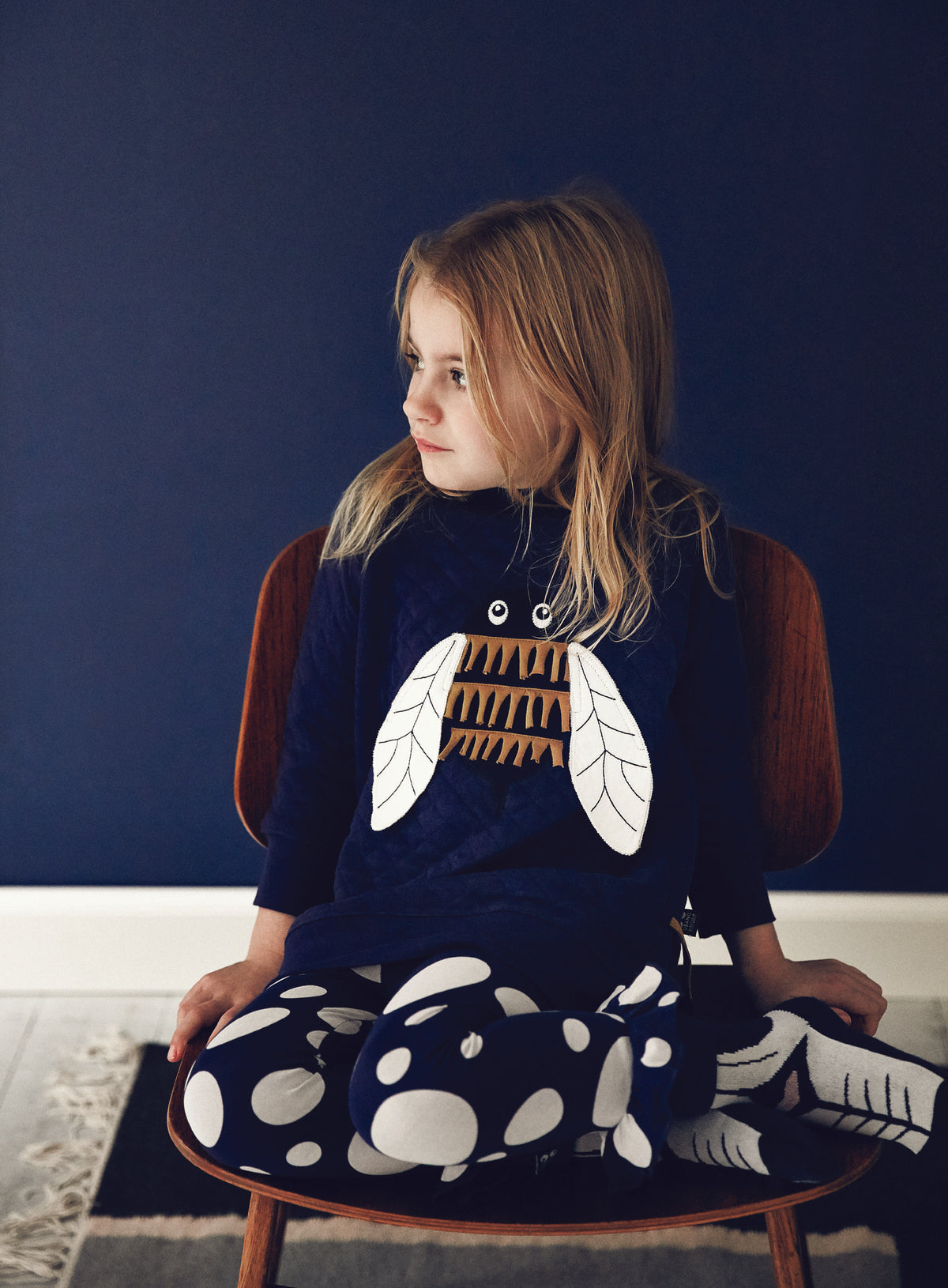 Ubang Kniekous Swan Navy - Donkerblauwe Kniekous Zwaan